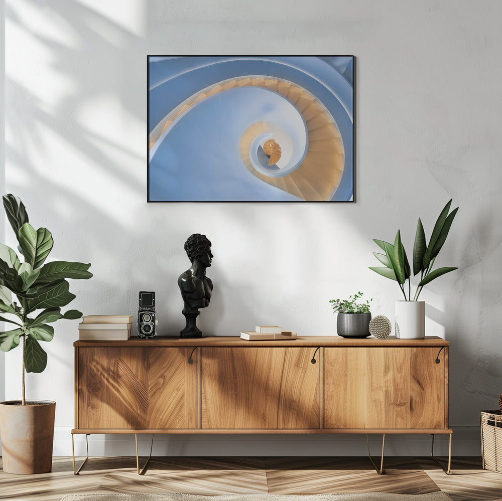 spiral stairs | Poster