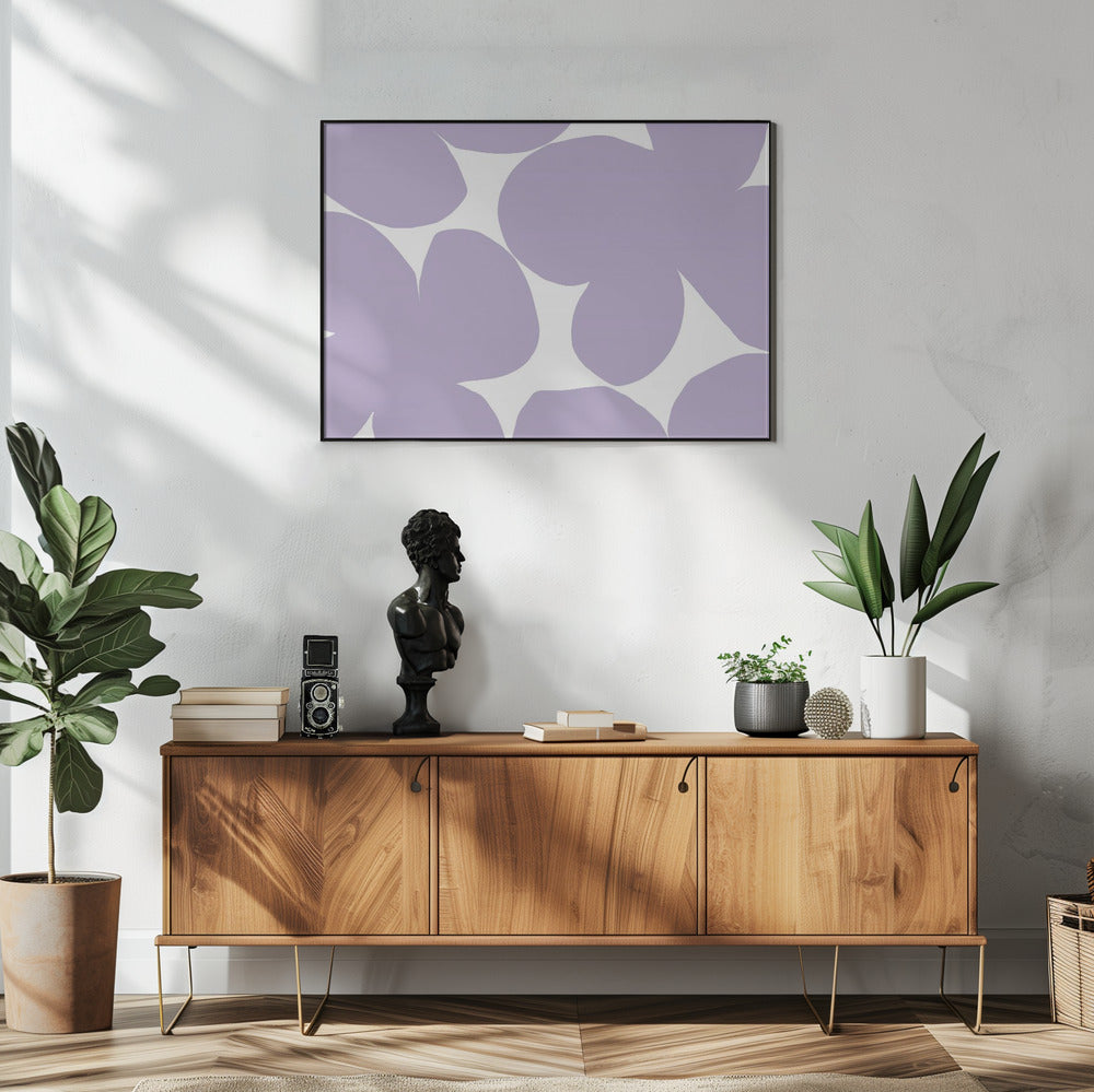 Lavender Petals Dream | Poster