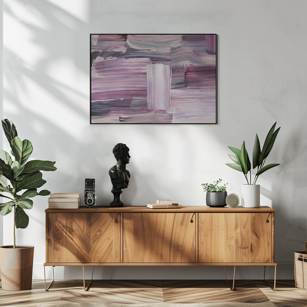 Expressionist Colorful Brushstrokes | Poster