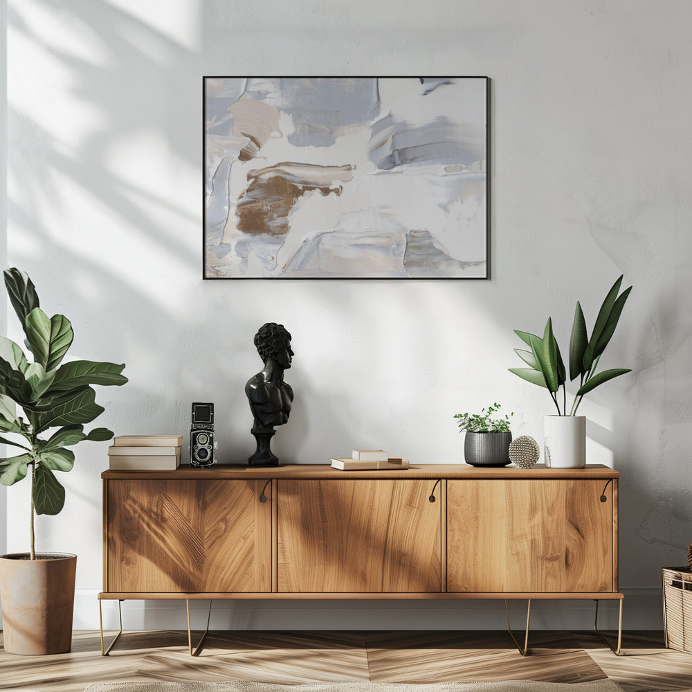 Gentle Brushstrokes | Poster