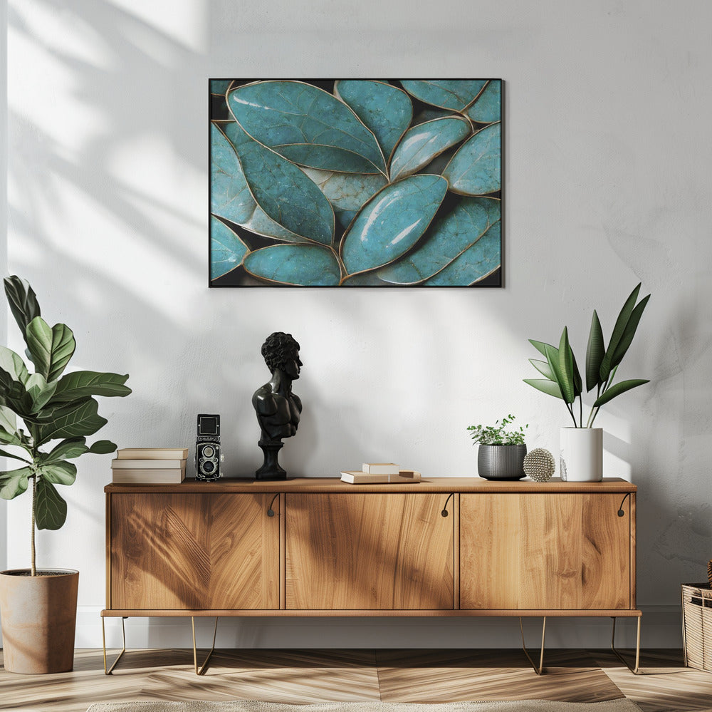 Glistening Leaves | Poster