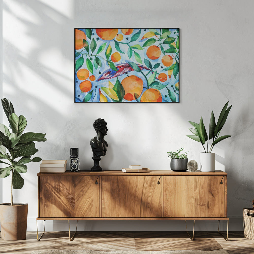 Orange Blue | Poster