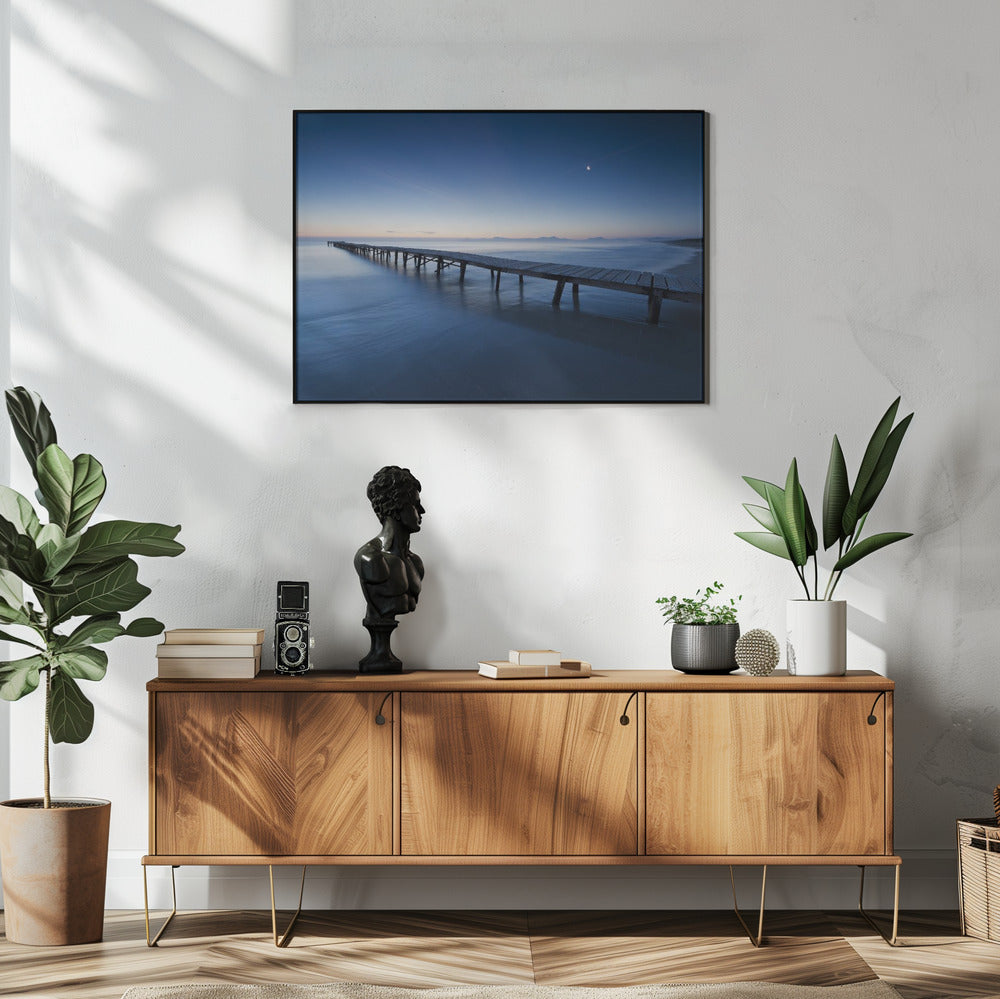 Blue Jetty | Poster