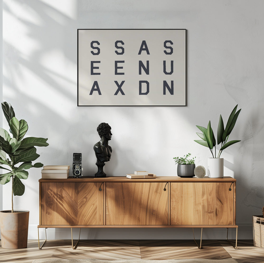 Sea Sex and Sun Print | Poster