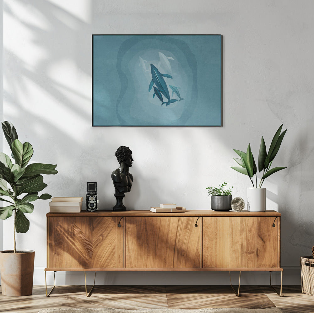 Gentle Giants Swim | Poster