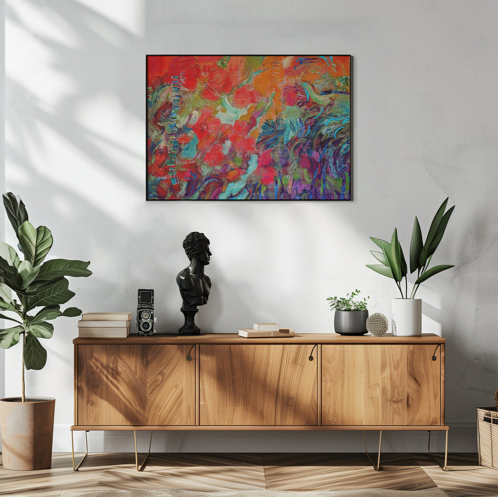 Burst of Blooming Light | Poster