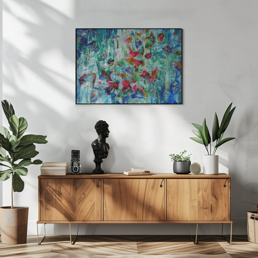 Flourishing Petal Symphony | Poster