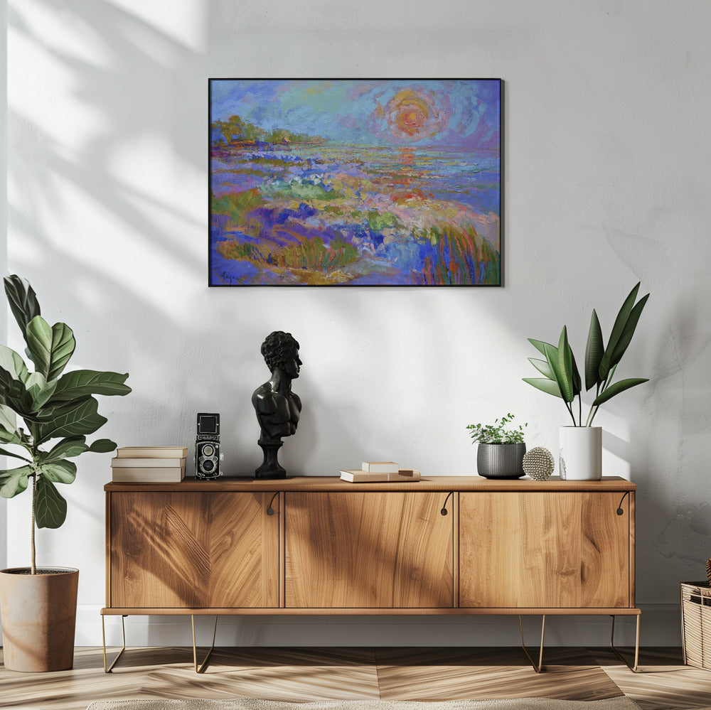 Vivid Horizon Glow | Poster