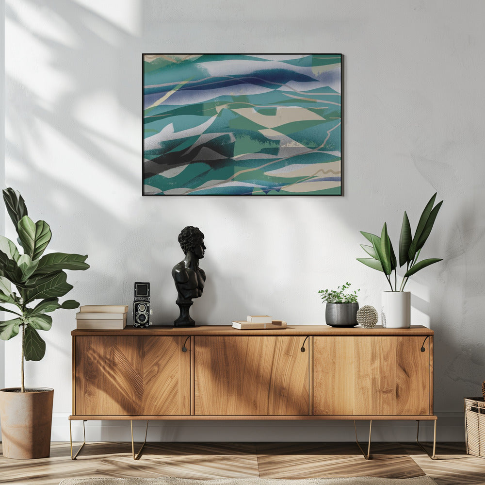 Abstraction in landscape | Poster