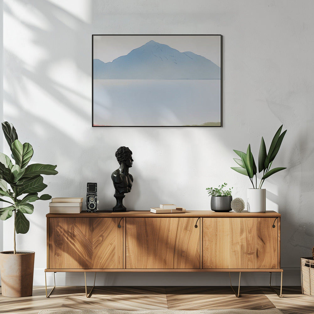Misty Mountain View | Poster