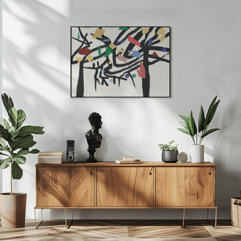 Colors in the forest 02 | Poster