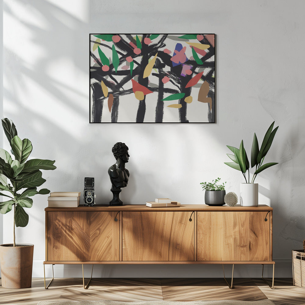 Colors in the forest 06 | Poster