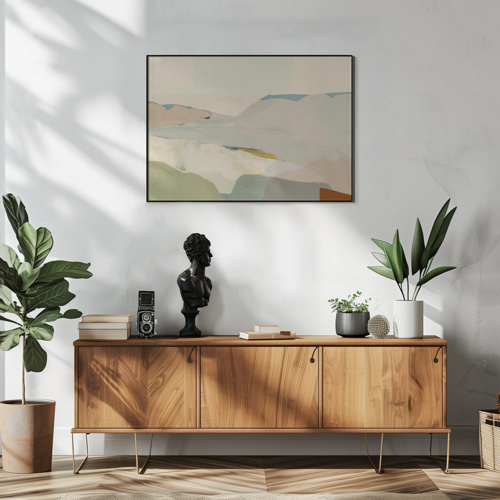 Colourblock Landscape 2 | Poster