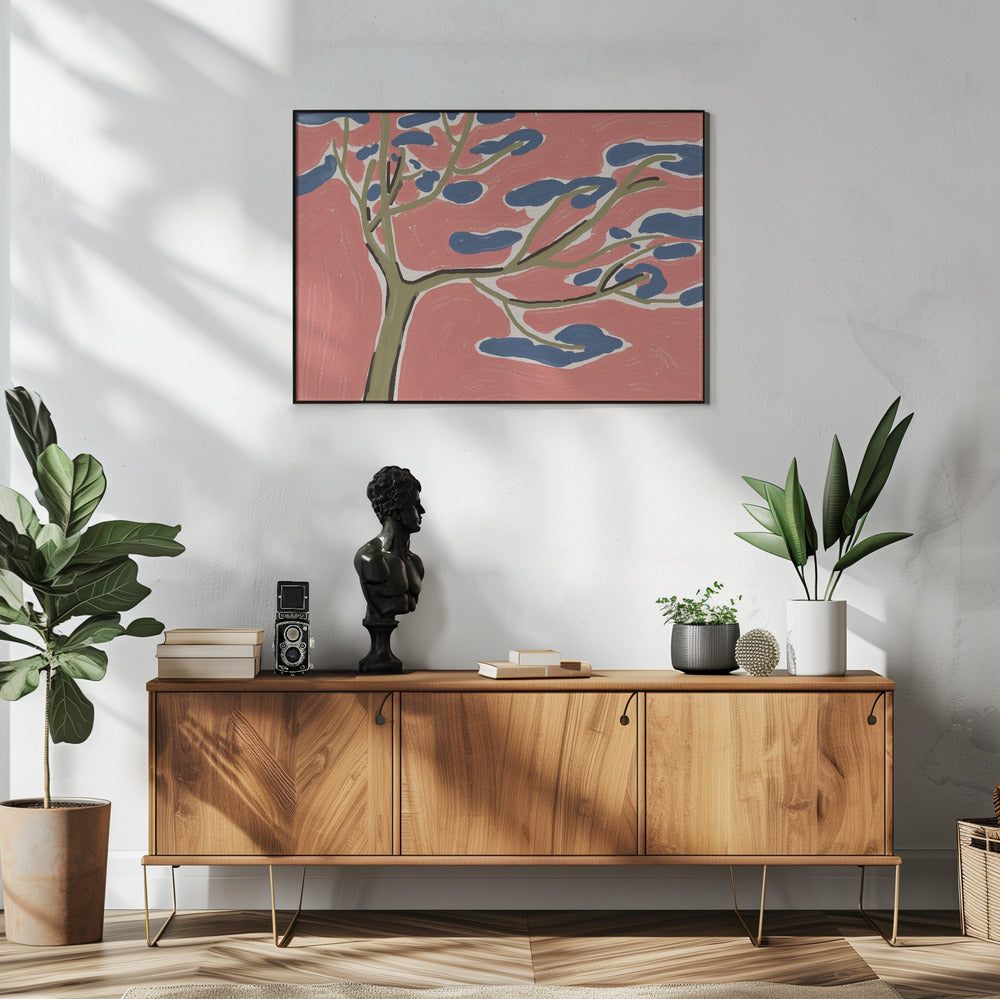 Bonsai tree fine art painting | Poster