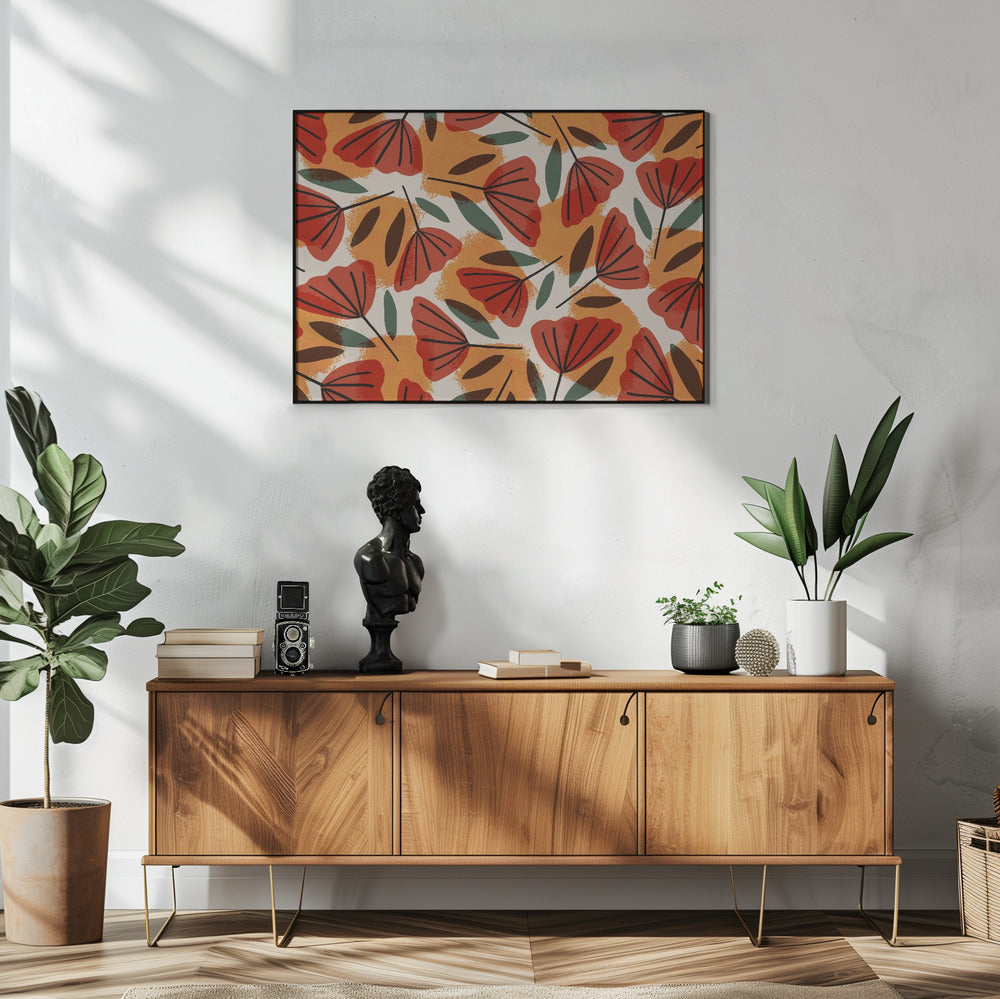 Autumn Leaves Dance | Poster