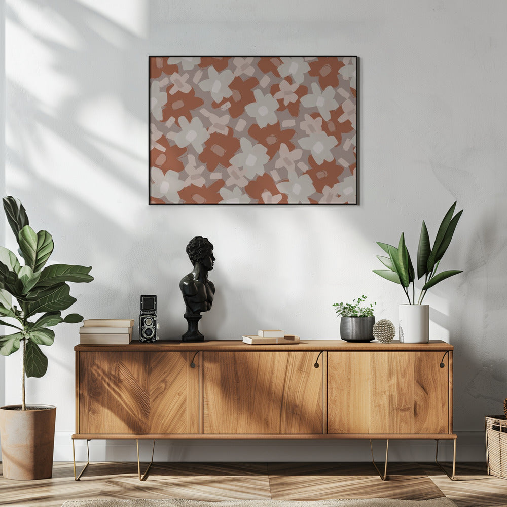 Floral Harmony Burst | Poster