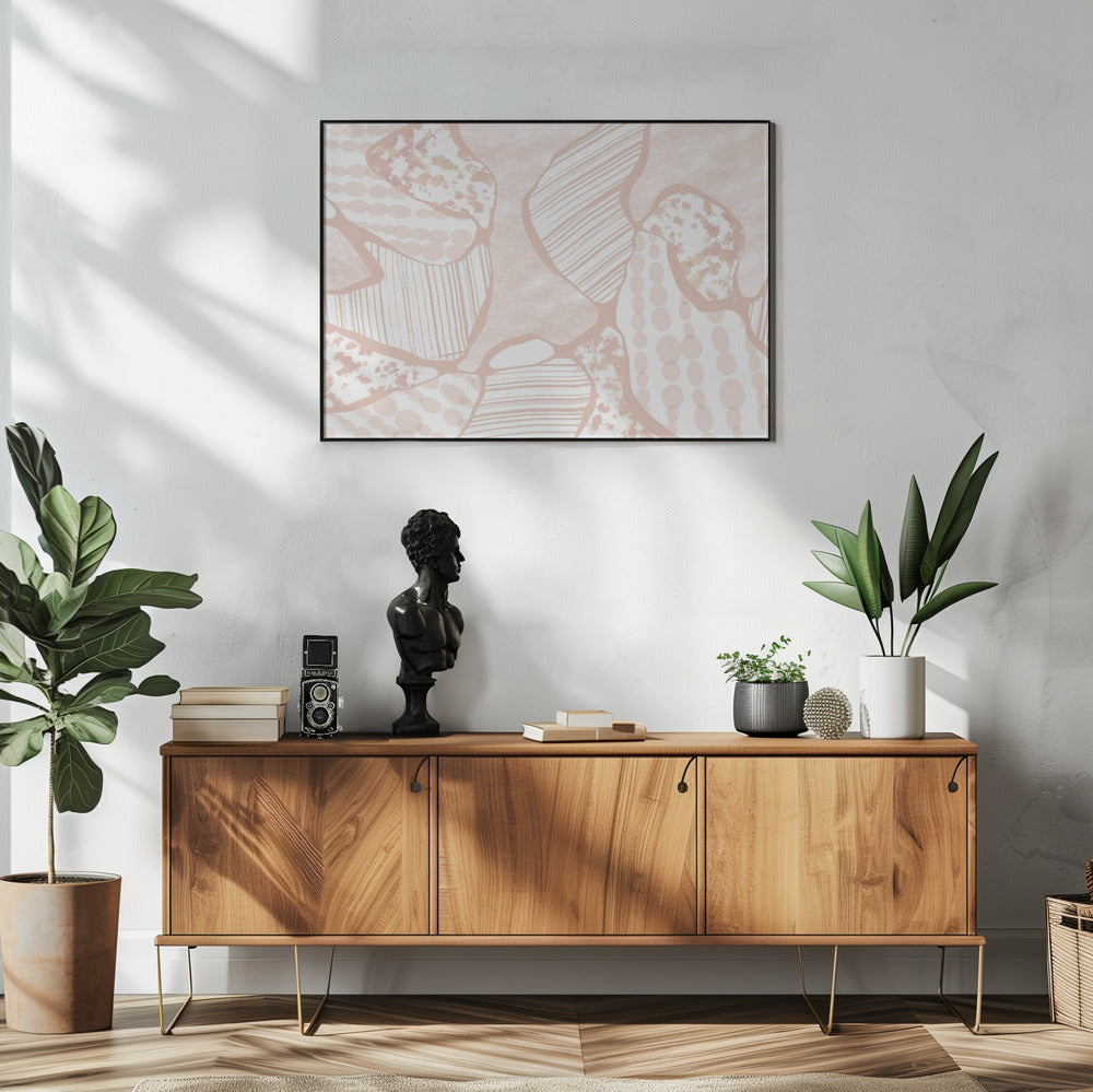 Curved Patterns Dance | Poster