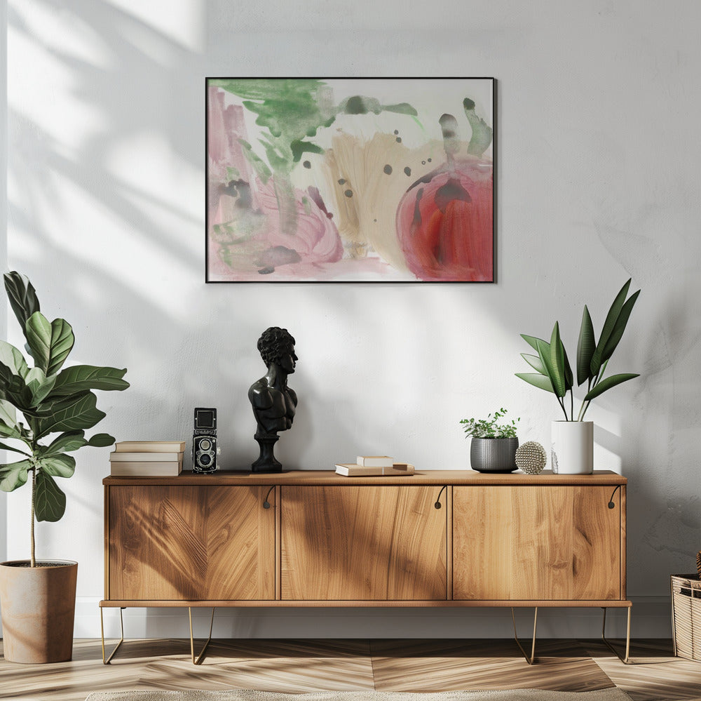 Aquarelle Organic Shapes 1 | Poster