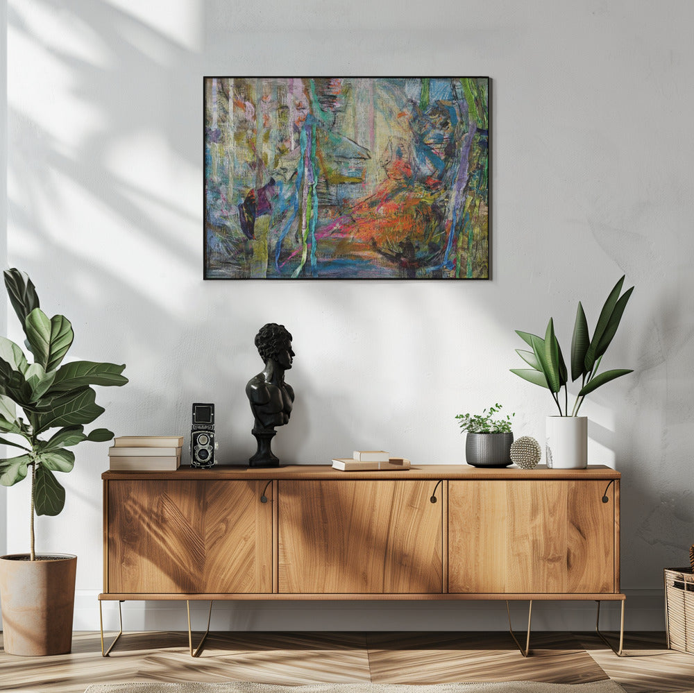 Mystical Forest Glow | Poster