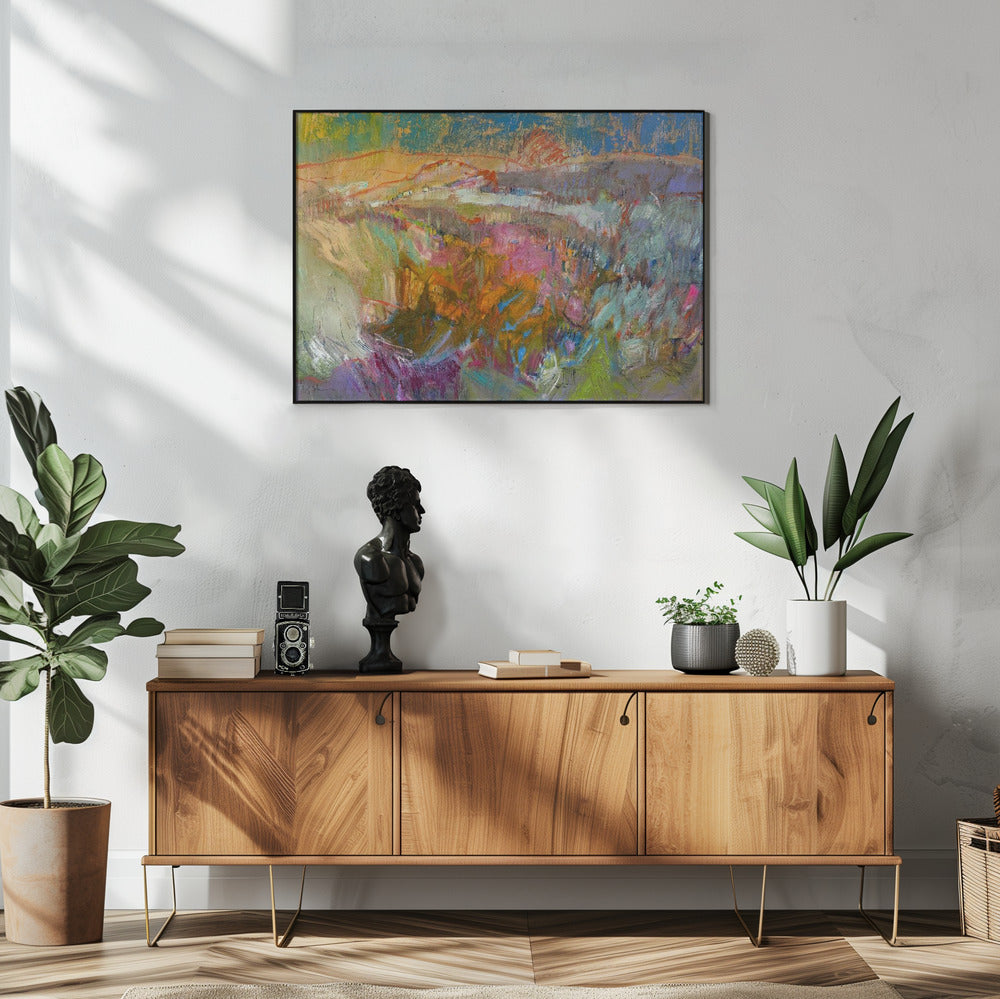 Vivid Mountain Landscape | Poster