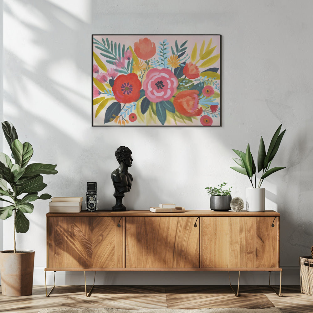 Whimsy Spring Garden | Poster