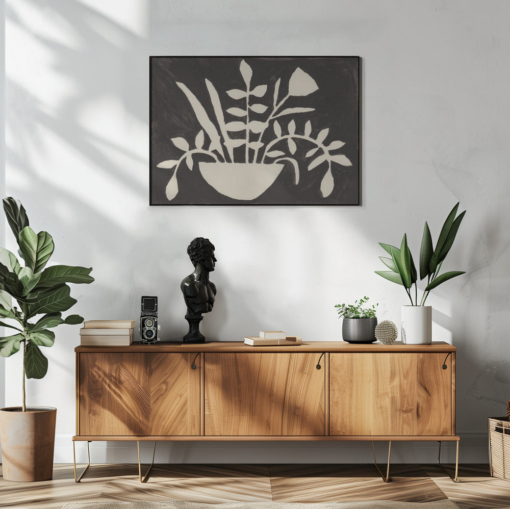 Leafy Silhouettes | Poster