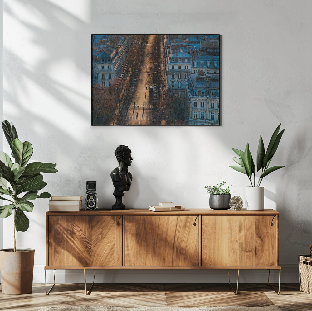 2 cyclists + 2 pedestrians | Poster