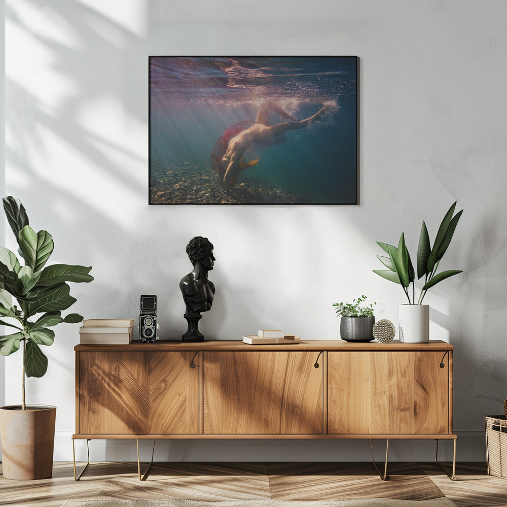 Dives in beams | Poster