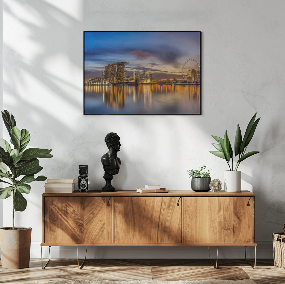 Sunset by the Bay | Poster