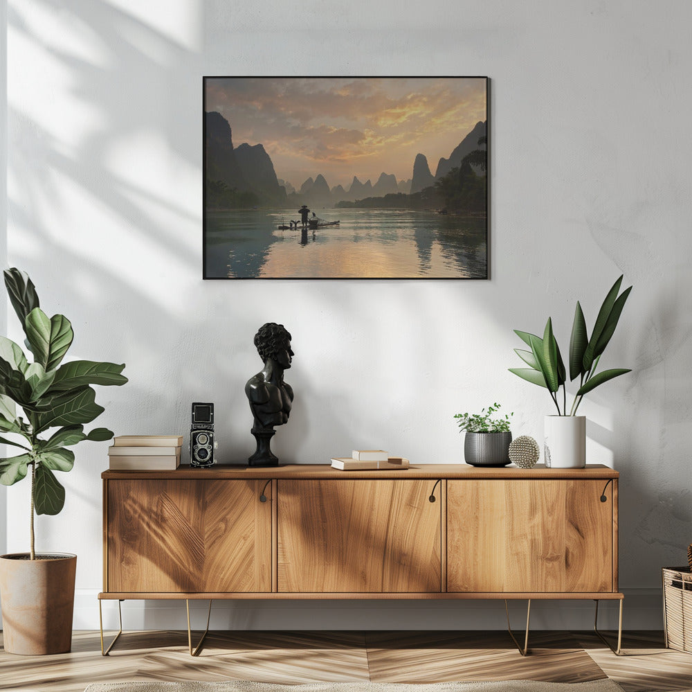 Golden Li River | Poster