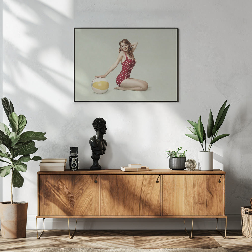 Beach Pin up | Poster
