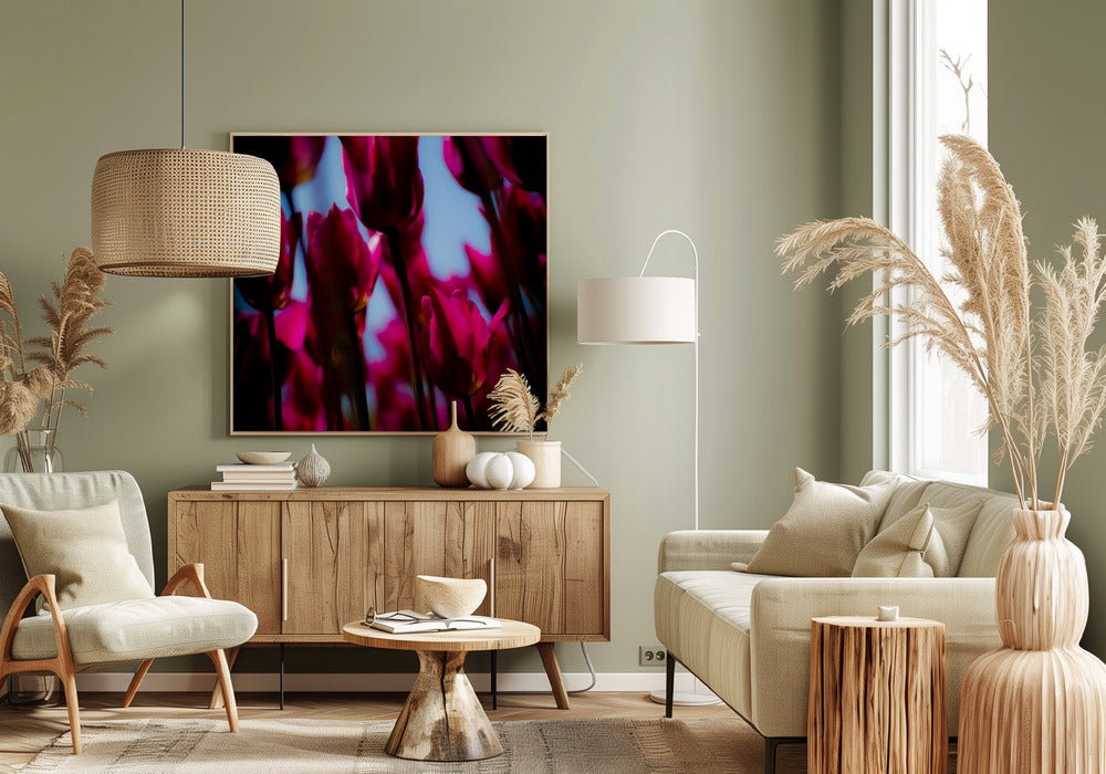 Purple Tulips | Canvas