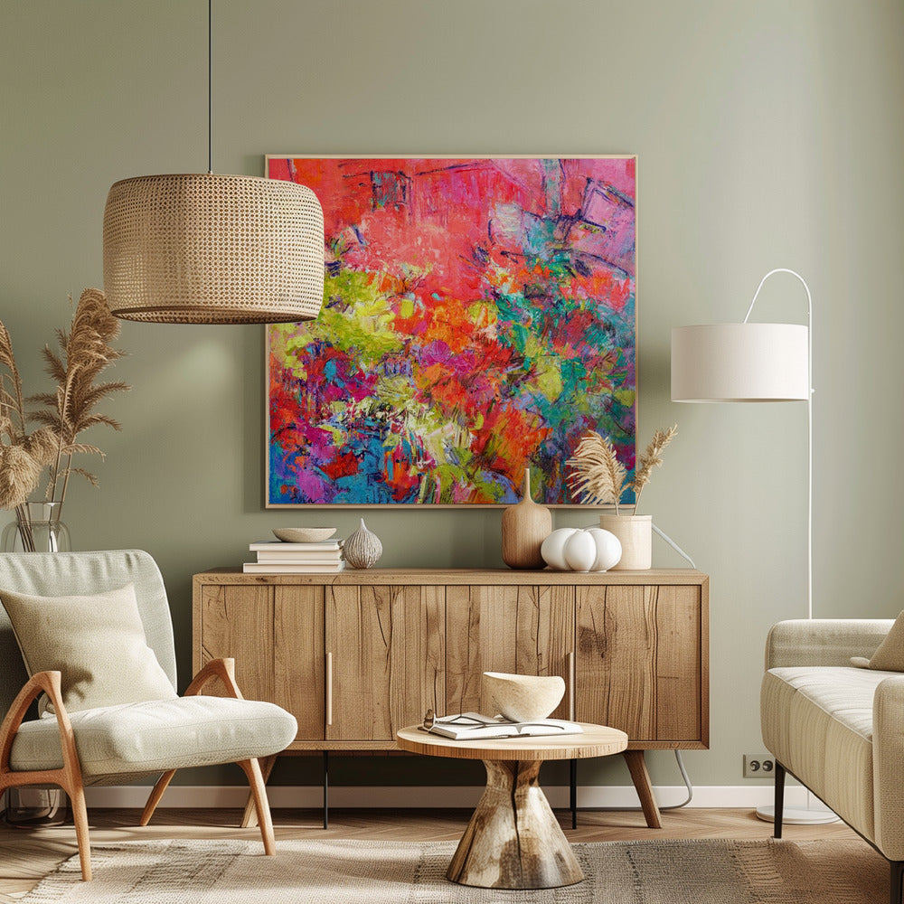 Vivid Chaos Unleashed | Canvas