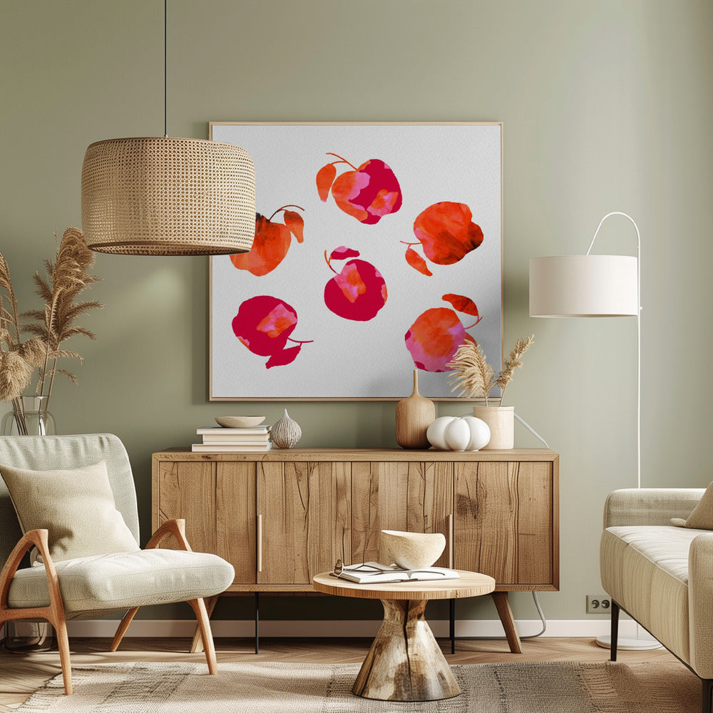 Apple Chiffon Pink Orange | Canvas
