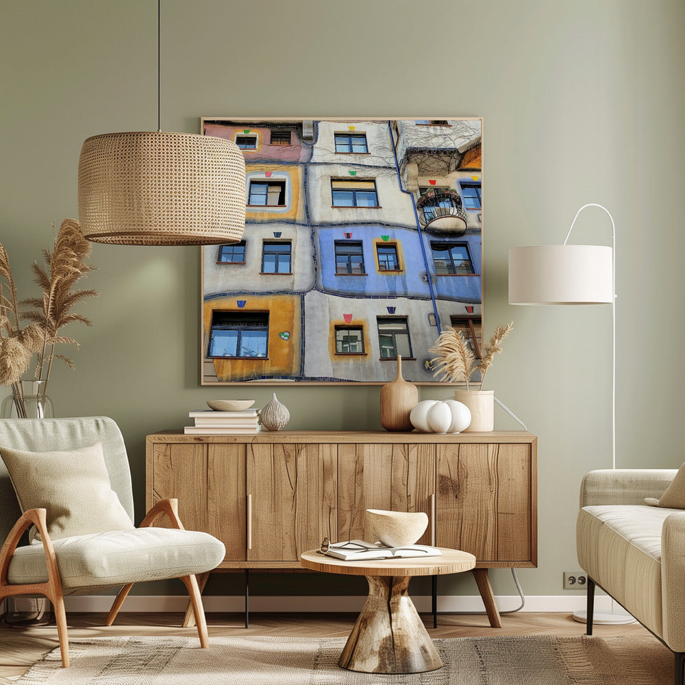 Windows of Hundertwasser | Canvas