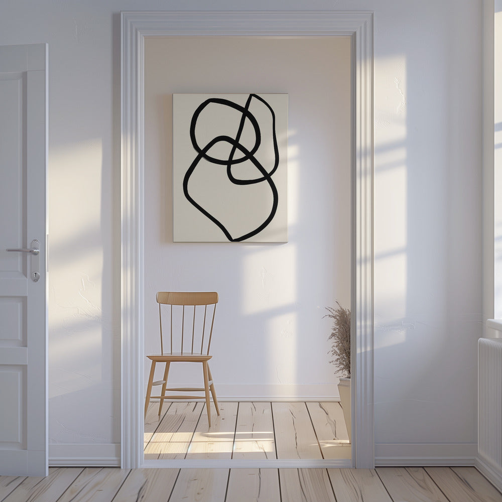 Black Lines 03 | Canvas