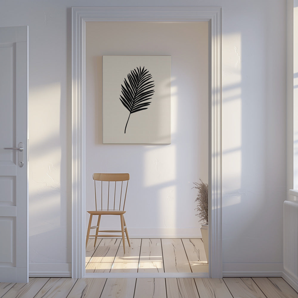 Black Palm | Canvas