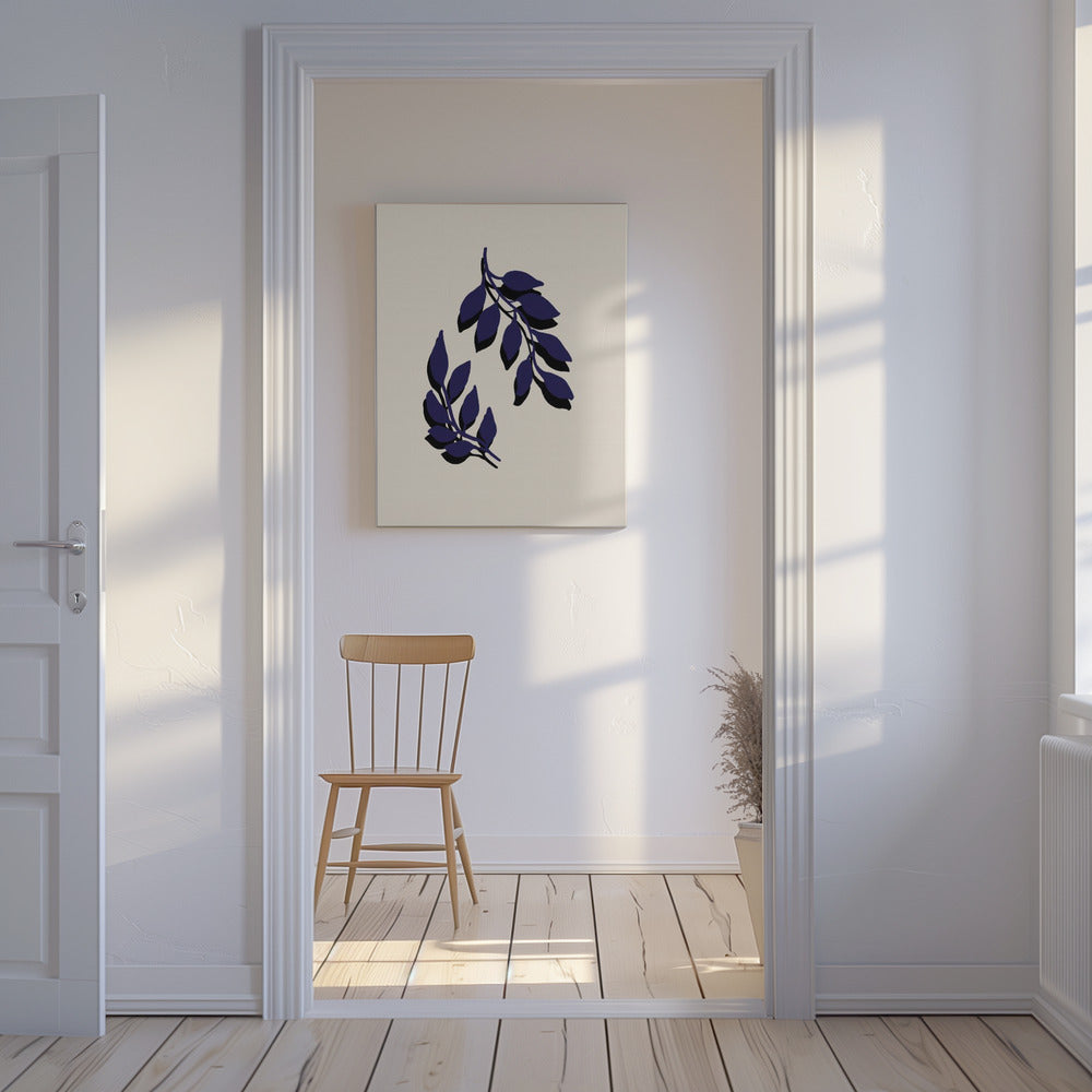 Blue Twigs | Canvas