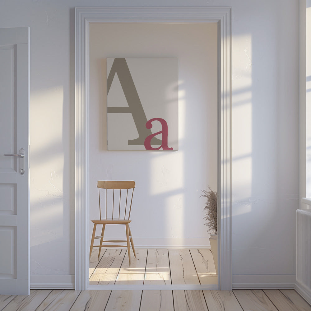 Letter A | Canvas