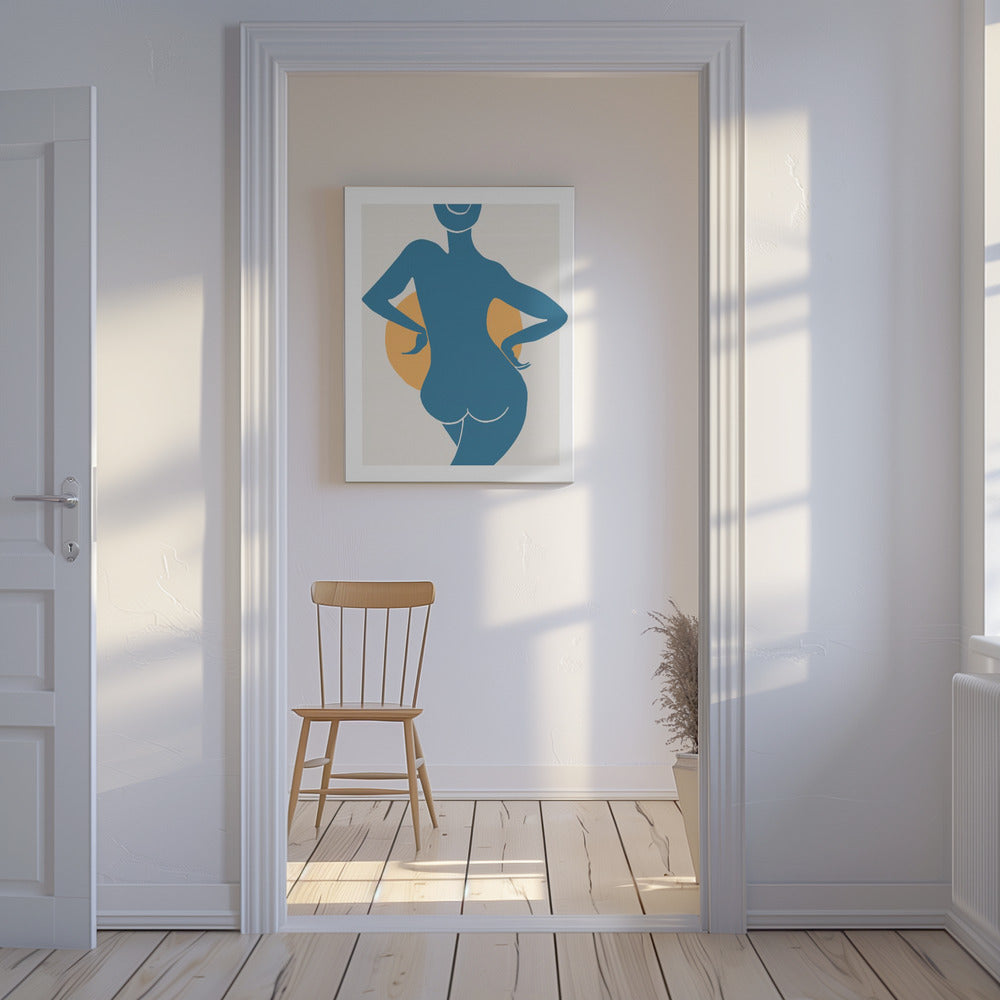 Blue Woman | Canvas