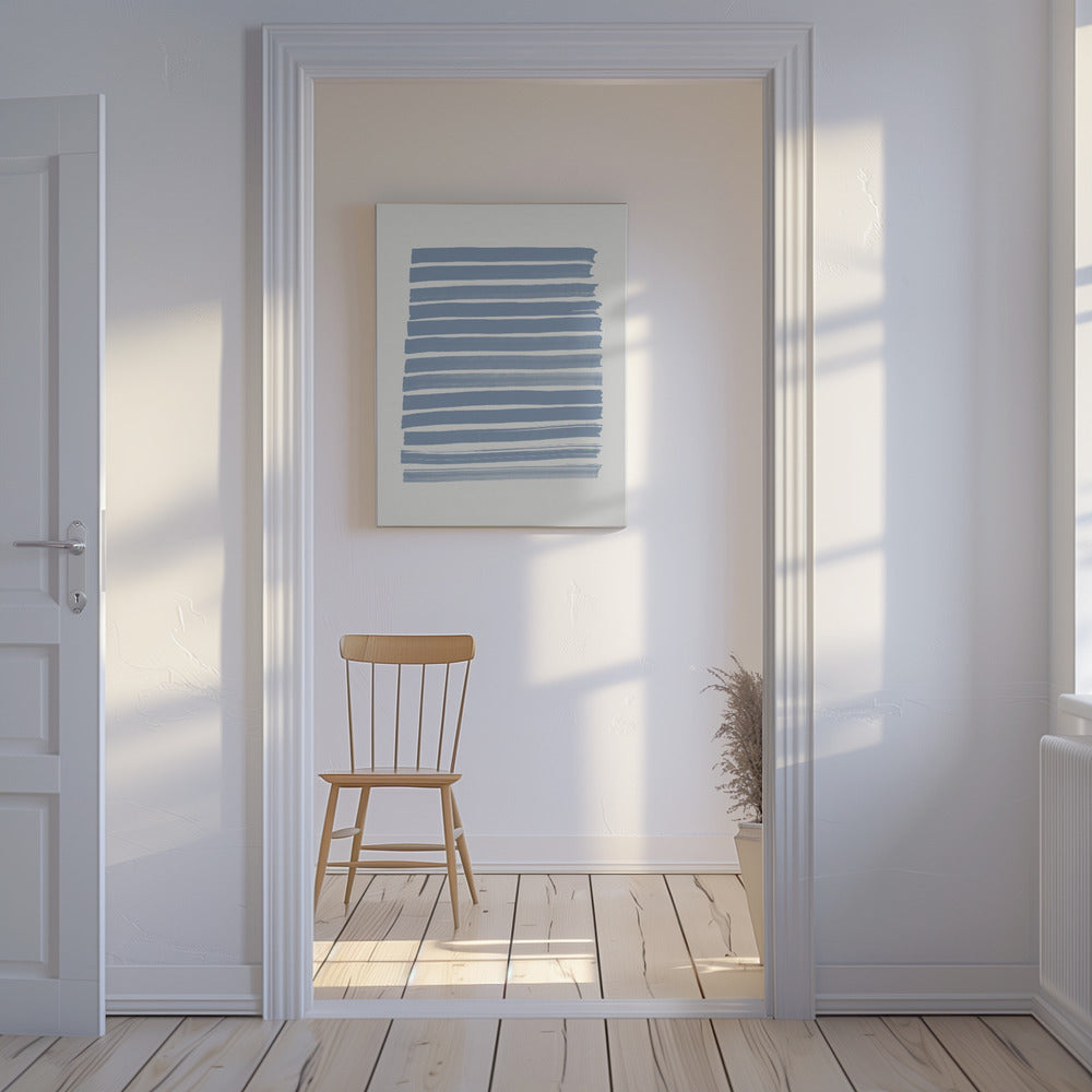 Blue Strokes | Canvas