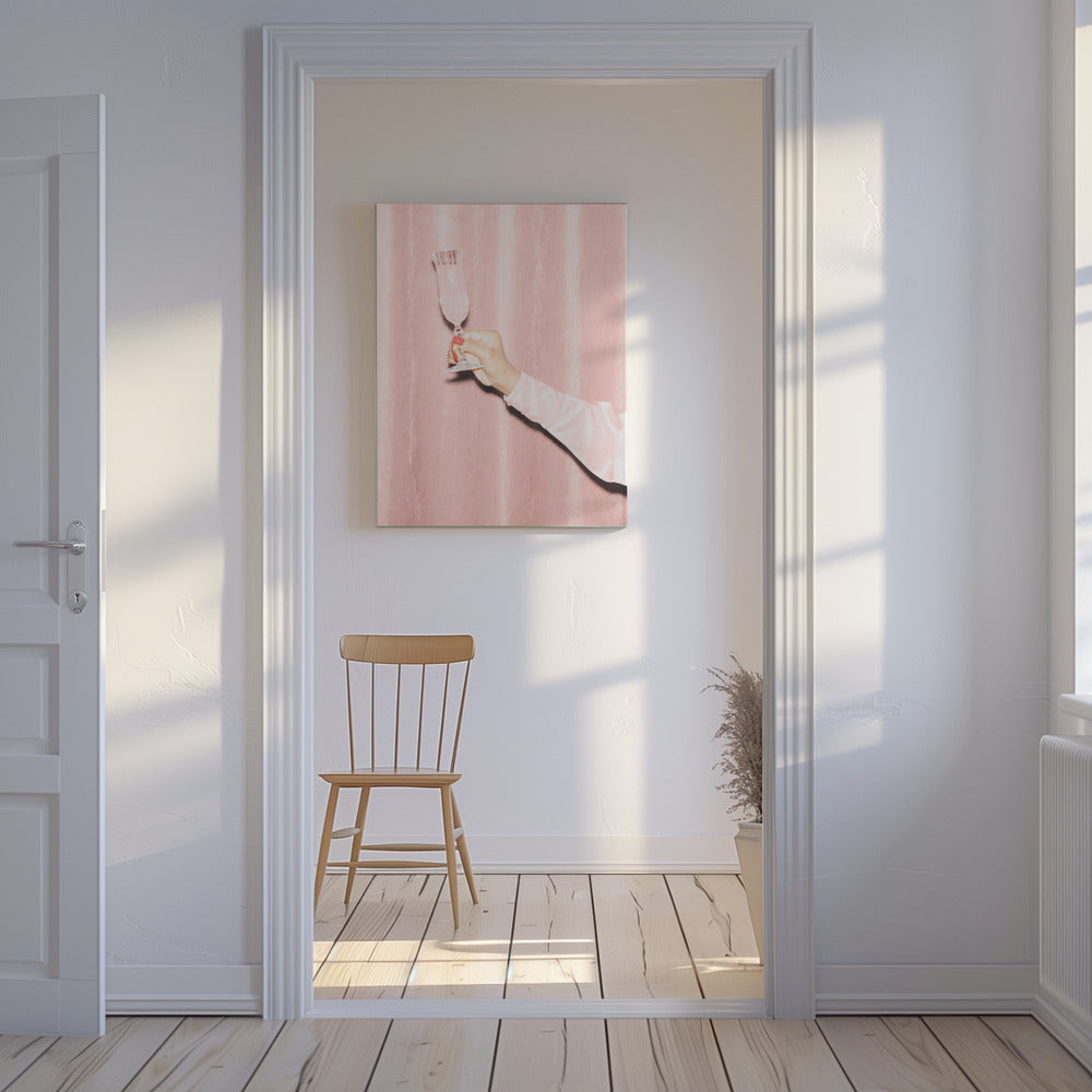 Here's To Pink 02 | Canvas