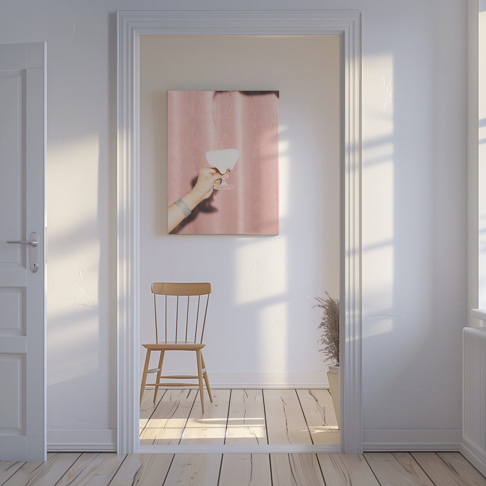 Here's To Pink 04 | Canvas
