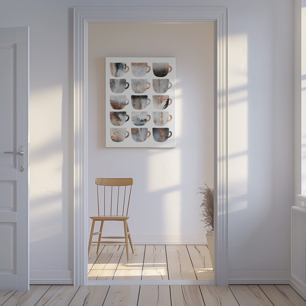 Dreamy Coffee Cups | Canvas
