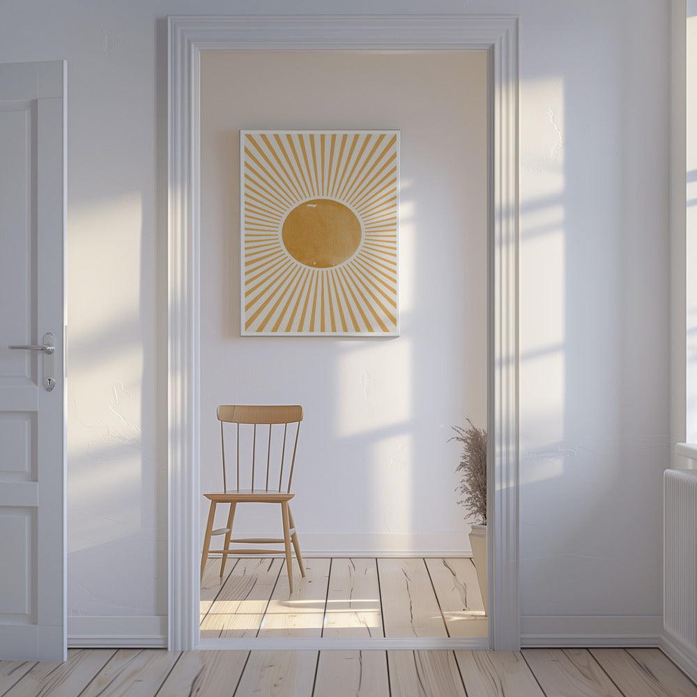 Radiant Dawn Burst | Canvas