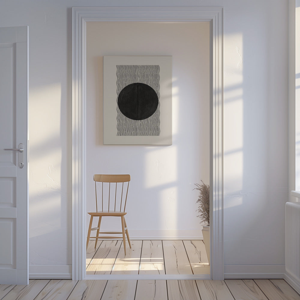 Wave Eclipse | Canvas