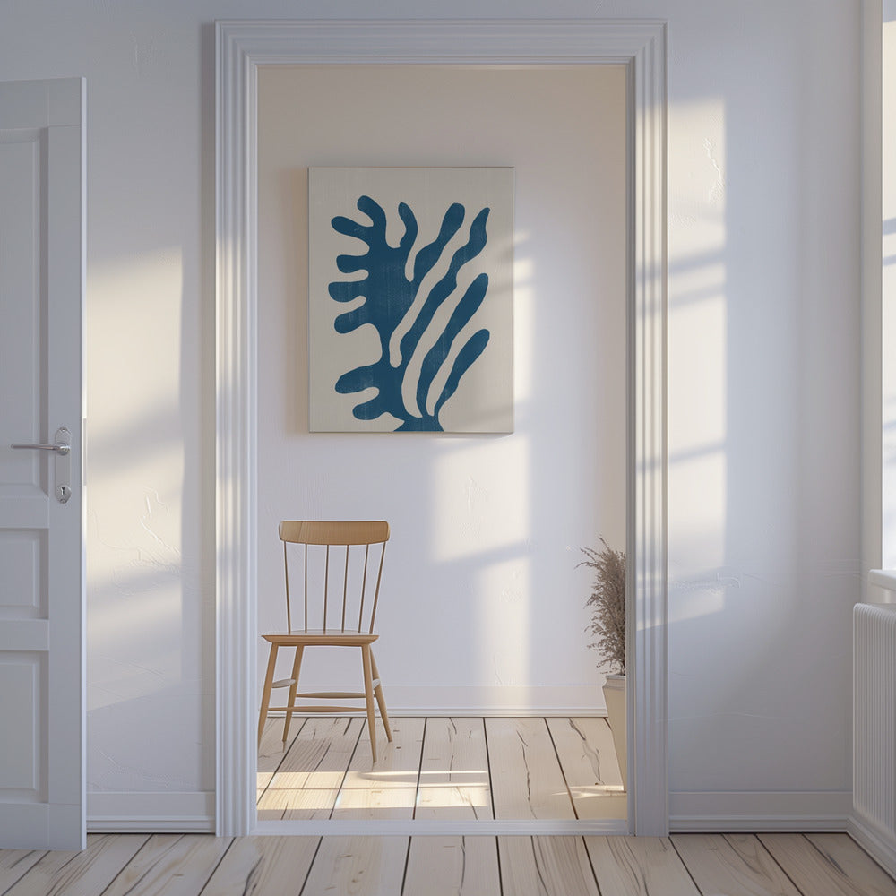 Blue Coral Dance | Canvas