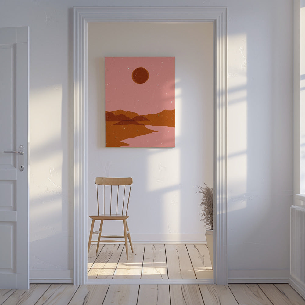 Moon landscape | Canvas