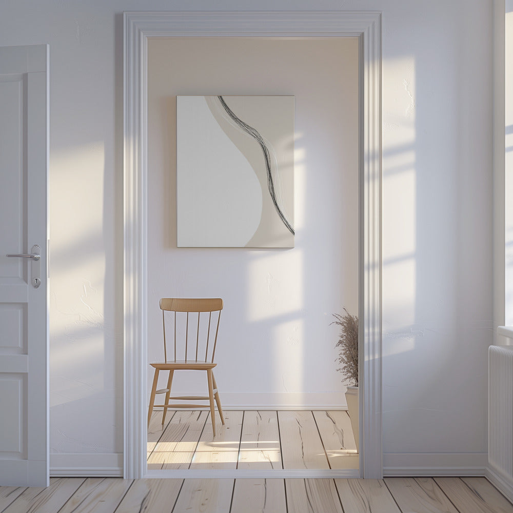 Flowing Lines Harmony | Canvas
