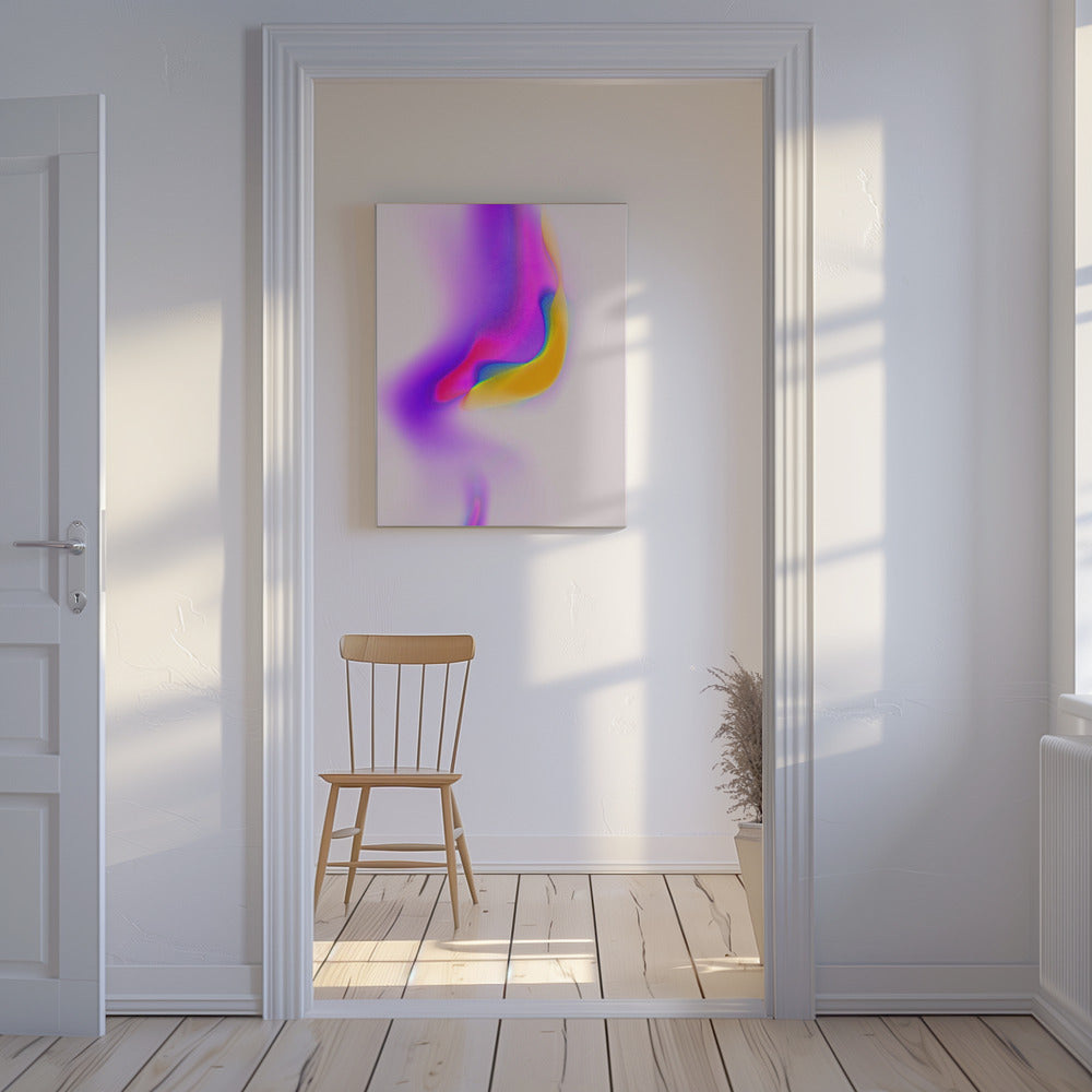 Neon Whirl | Canvas
